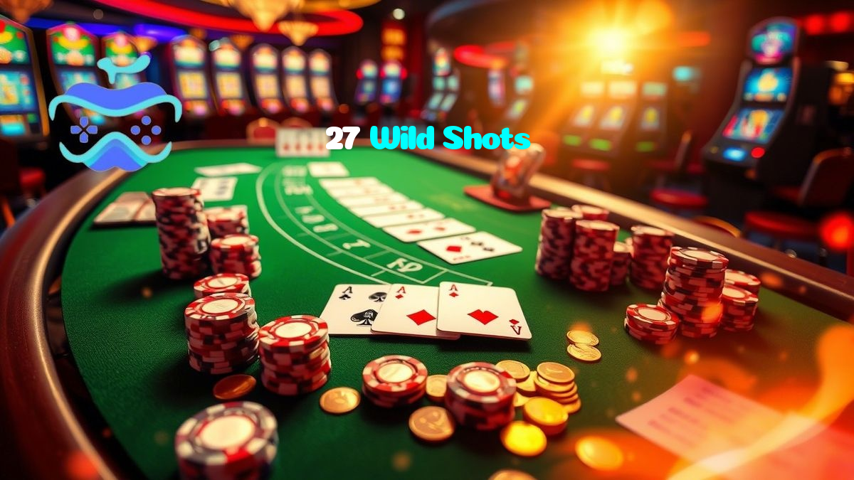 27 Wild Shots casino presented on mobile device in Pakistan with slots and live games